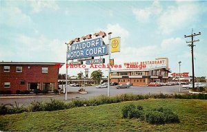 215407-Waldorf, Maryland, Waldorf Motor Court & Restaurant, Exterior View