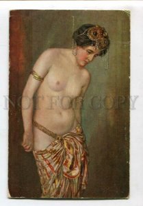 3129093 NUDE Slave HAREM Belly Dancer by RIENACKER vintage PC