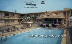 Fullerton Travelodge - California CA Postcard