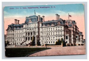 Vintage 1916 Postcard State War & Navy Departments, Washington, D.C.