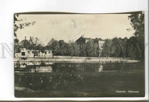 485514 1927 SWEDEN Vasteras terraced house real posted to Poland Vintage photo