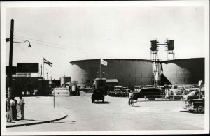 San Nicolas Aruba Main Gate Real Photo RPPC Vintage Postcard