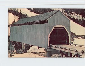 Postcard Texas Creek Bridge in S. E. Alaska Near Town of Hyder USA