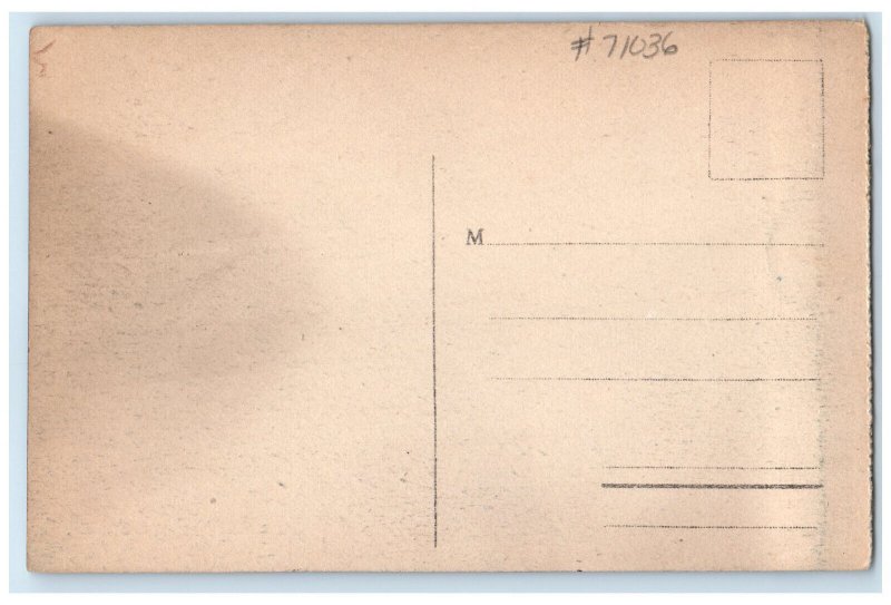 c1910 The Residence Boujeloud District Fez Morocco Antique Postcard