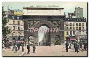 Paris - 10 - Porte Saint-Martin - Old Postcard