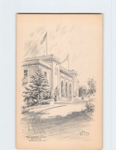 Postcard Pan American Union Building, Washington, District of Columbia