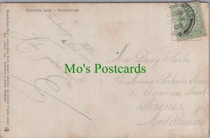 Genealogy Postcard - Parks, 5 Clarence Street, Staines, Middlesex GL53