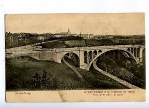 191274 LUXEMBOURG Adolphe bridge Vintage postcard