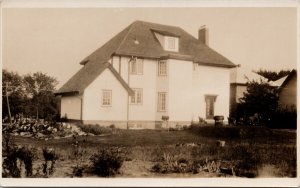 Home of Laura Howell Lethbridge Alberta Wife of Will Howell RPPC Postcard H59