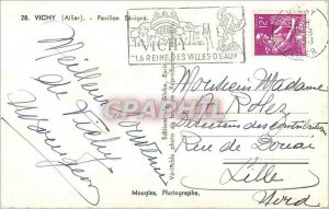 Old Postcard Vichy (Allier) .- Pavilion S�vign�