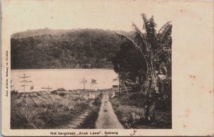 Indonesia Het Bergmeer Anak Laoet Sabang, Danau Aneuk Laot Danau Postcard C146