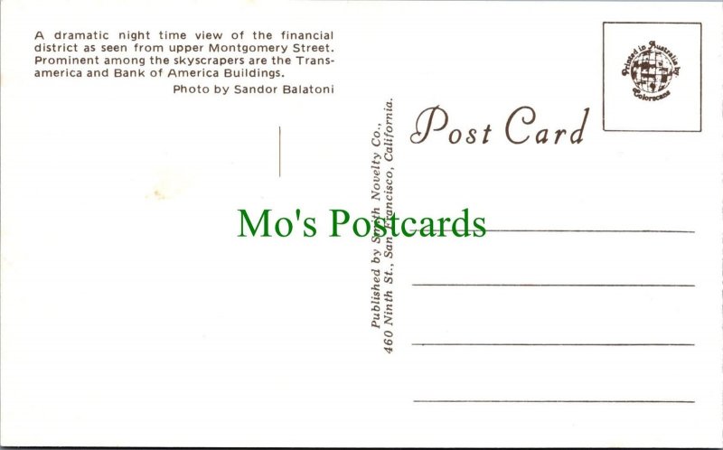 Upper Montgomery Street, San Francisco SW5548