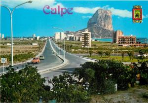 Spain Calpe Penon Rock