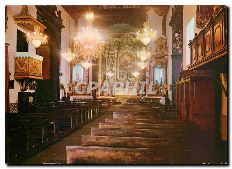 Modern Postcard Madeira Inland Church of Monte