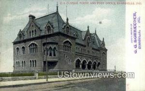 US Custom House Evansville IN 1907