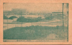 Illinois Chicago View Of Sherman Park