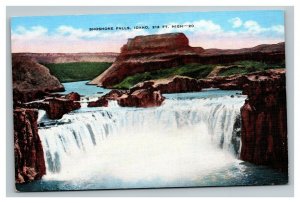 Vintage 1940's Postcard Shoshone Falls Snake River Twin Falls Idaho