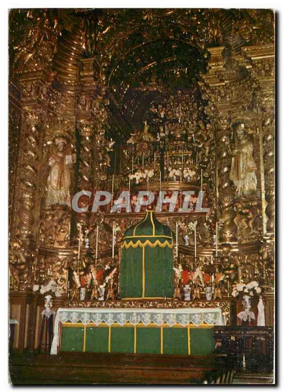 Modern Postcard Fatal Acores Horta Altar Master of the church Main