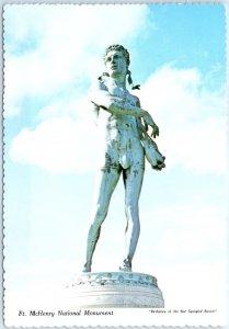 Postcard - Orpheus, Ft. McHenry National Monument - Baltimore, Maryland