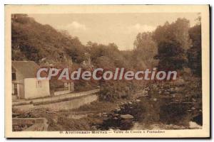 Old Postcard Avallon Morvan Vallee du Cousin Pontaubert