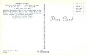 Charleston Oregon Holiday House Multiview Vintage Postcard K57552