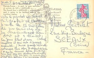 SS Antilles French Line Ship 1964 