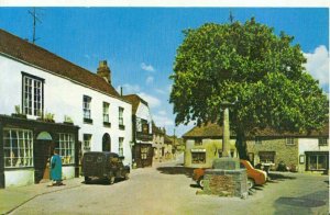 Sussex Postcard - The Market Cross - Alfriston - Ref TZ6847