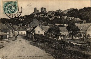 CPA LAON Vue prise de St-Marcel (665775)