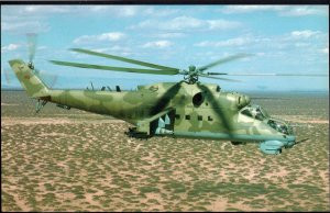 The Russian Assault Transport - Gunship Mi-24 Hind Attack Helicopter 1950s-1970s