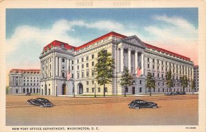 Washington DC 1930-40s Postcard New Post Office Department
