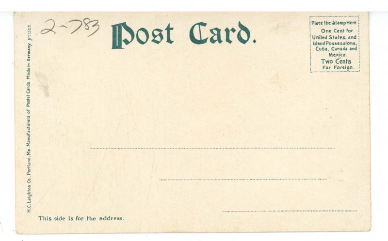 ME - Boothbay Harbor. The Indian Trail  ca 1905