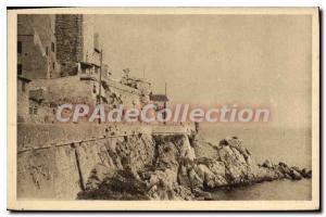 Postcard Old Antibes Boulevard Des Fronts De Mer