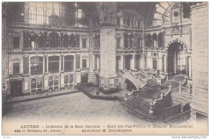 ANVERS , Interieur de la Gare Centrale , Belgium , 00-10s