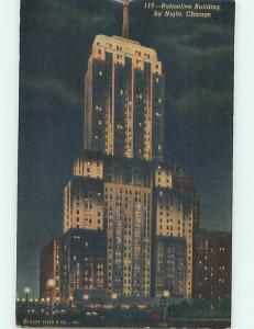 Linen PALMOLIVE BUILDING Chicago Illinois IL Q9629