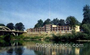 Riverside Motel - Grants Pass, Oregon OR Postcard