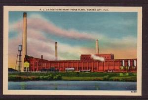 Florida colour PC Southern Kraft Paper Plant Panama City, Fla, unused