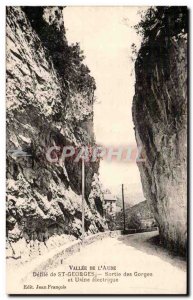 Vallee de l & # 39Aude - Defile of St George - Exit Gorges and Electric Facto...