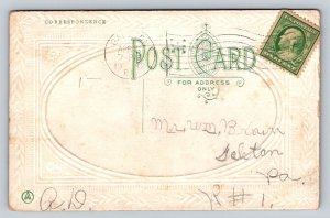 Teasing  Squeezing  But Oh How Pleasing  Romance  Romantic    Postcard