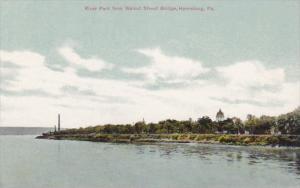 Pennsylvania Harrisburg River Park From Walnut Street Bridge