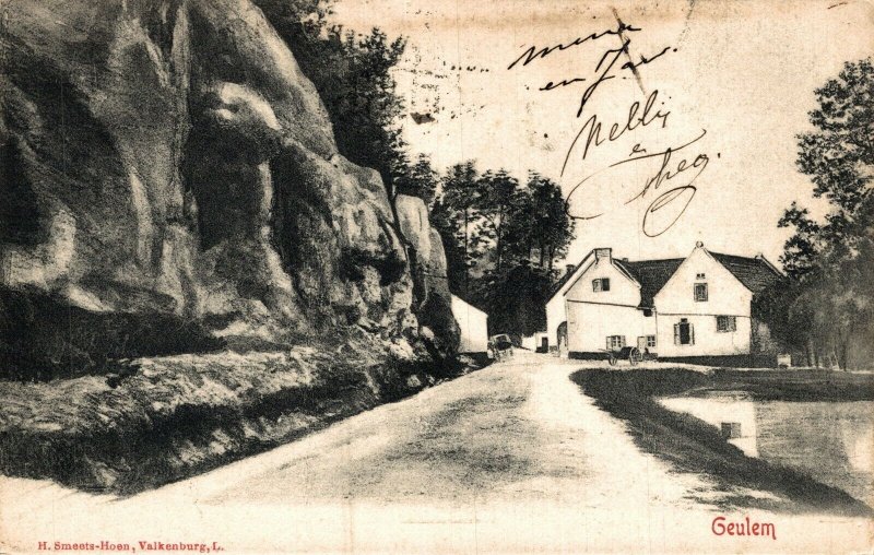 Netherlands Geulhem Limburg Vintage Postcard 08.50