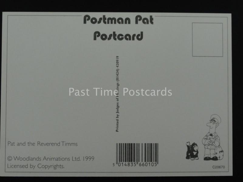 Postman Pat POSTMAN PAT & THE REVEREND TIMMS c1990's by Judges