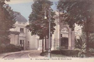 France Aix-les-Bains Entree du Grand Cercle