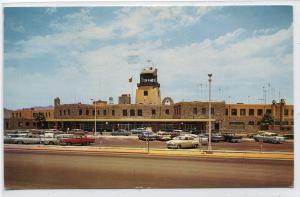 International Airport Terminal El PasoTexas 1961 postcard