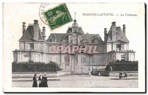 Old Postcard Maisons Laffitte Chateau