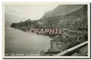 Modern Postcard Lago di Garda The Gardesana Occidentale sopra Limone