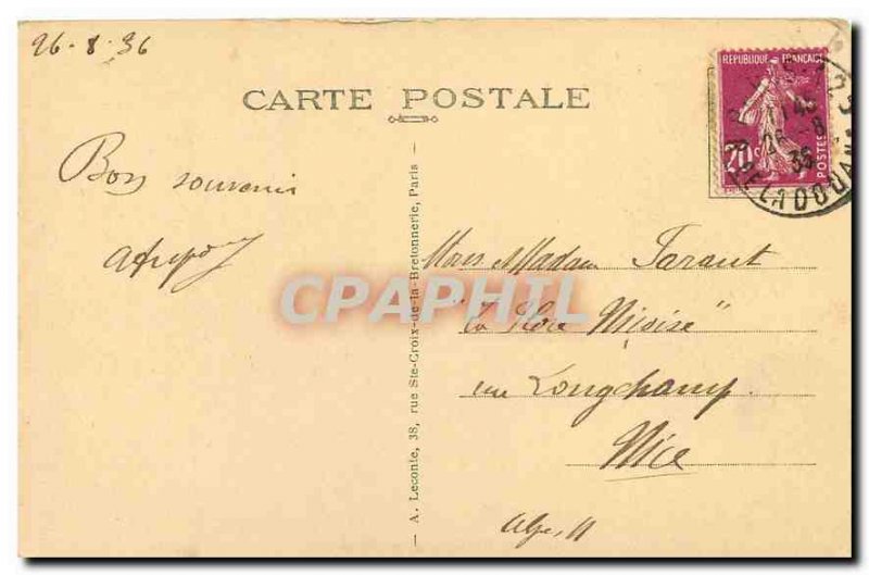 Old Postcard Paris Place Maubert