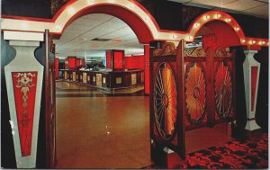 Inside The Astrodome Houston Texas Chrome Postcard C078