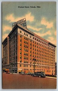 Vintage Ohio Postcard - Waldorf Hotel   Toledo   1941