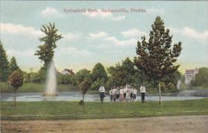 Florida Jacksonville Scene In Springfield Park