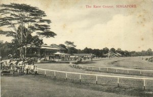 PC CPA SINGAPORE, THE RACE COURSE, Vintage Postcard (b3047)